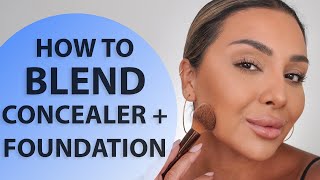 HOW TO APPLY AND BLEND CONCEALER AND FOUNDATION FOLLOW ALONG | NINA UBHI screenshot 5