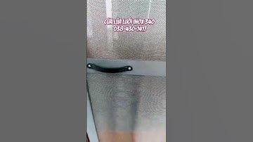 Lắp đặt cửa lưới inox 304 dạng lùa ngăn côn trùng, chuột độ bền cao.