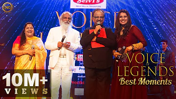 Best Moments of Voice of Legends 💫  | K.J Yesudas | SPB | K.S Chithra | Noise and Grains