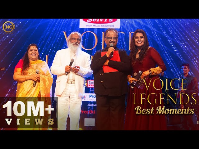 Best Moments of Voice of Legends 💫  | K.J Yesudas | SPB | K.S Chithra | Noise and Grains class=