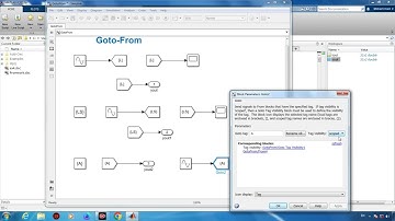 Goto & From Components (Simulink tutorials)