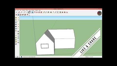 How To Make A Simple House In Google Sketchup 2017