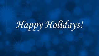 2018 Holiday Greetings