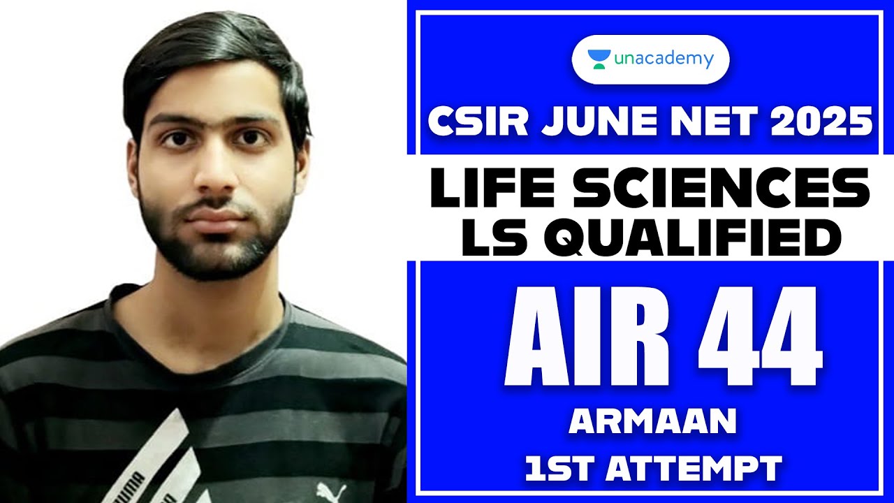 CSIR NET June 2025 Rankers Interview | CSIR NET Life Sciences Toppers Interview | AIR 44 LS