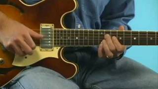 Blues Lesson: 3 Voice Turnaround