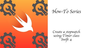 Swift 4 create a stopwatch using Timer class - iOS Xcode