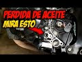 SOLUCIÓN DEFINITIVA PERDIDA DE ACEITE MOTO China +limpieza ✅cg cb 125 150 200cc