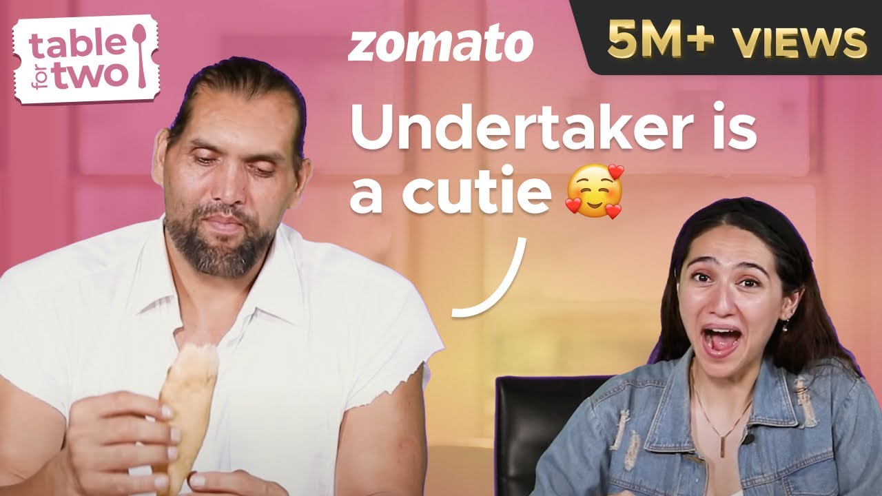 The Great Khali on WWE's The Undertaker | CWE's Khali's Cheat Meal Challenge | Sahiba Bali | Zomato