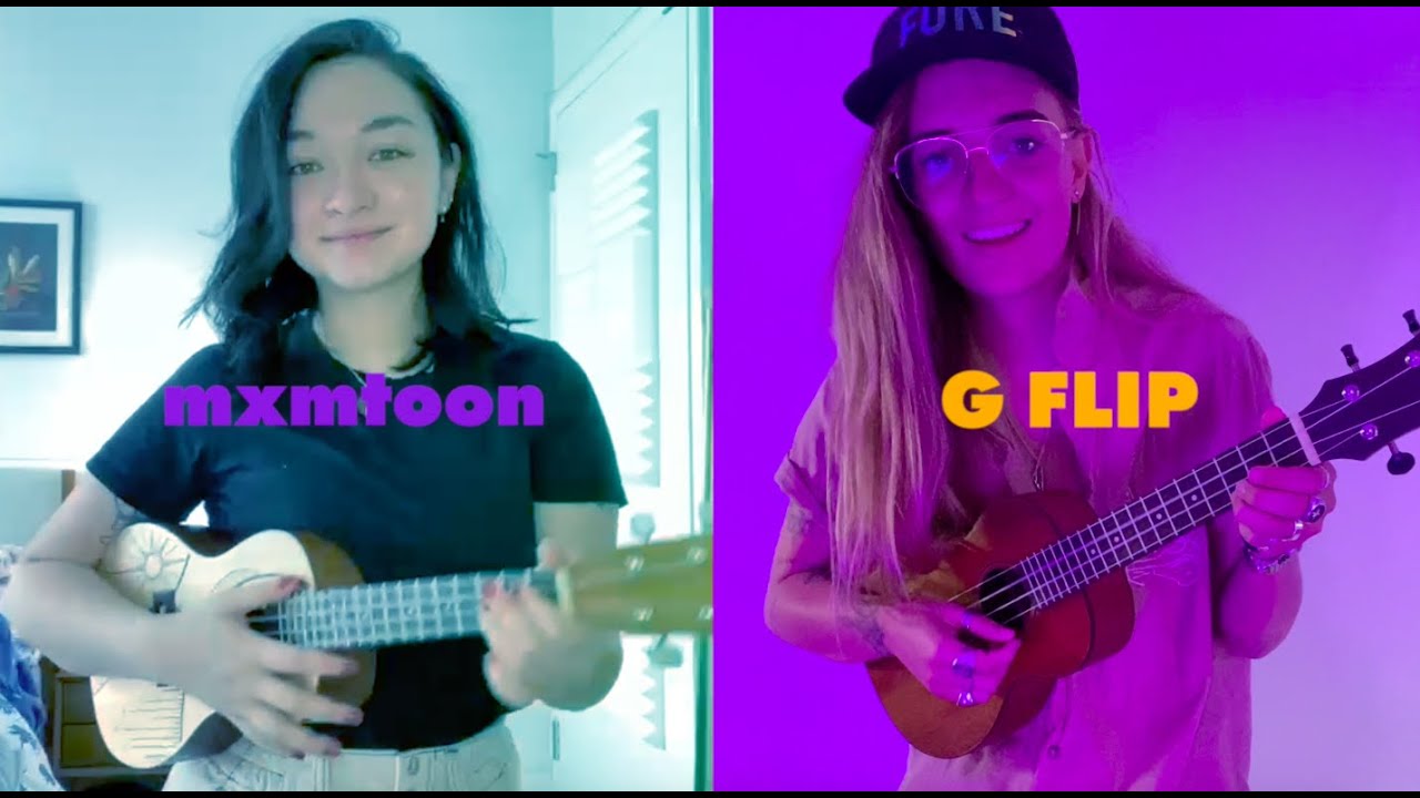 G Flip feat. mxmtoon Queen (Ukulele Cover) YouTube
