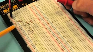 Breadboarded combination circuit