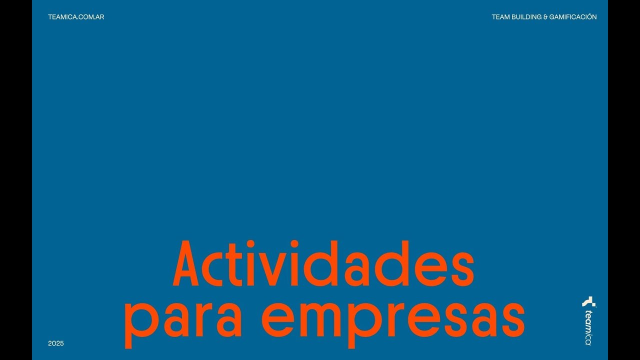 team building | Teamica | Actividades para empresas