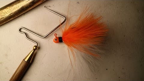 Marabou Jig OJ & Wht