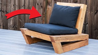 Cómo hacer una silla para exterior (diseño fácil para guardado) | DIY Creators Latino