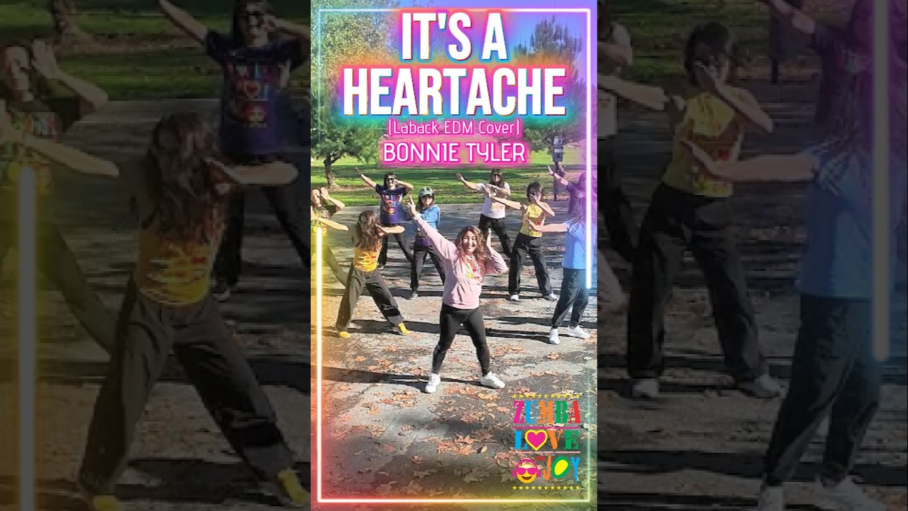 Zumba Fitness | It's a Heartache | Bonnie Tyler (Laback EDM Cover) | Dance Fitness