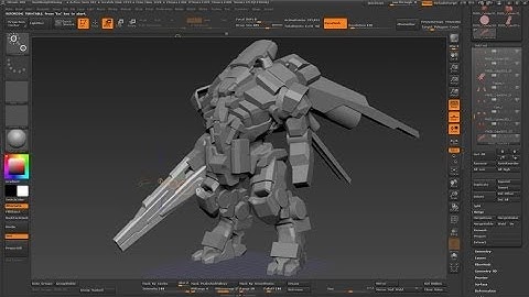 Zbrush Hard Surface Concepting