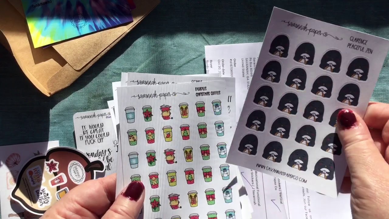 Savannah Paper Co Planner Goodies Haul