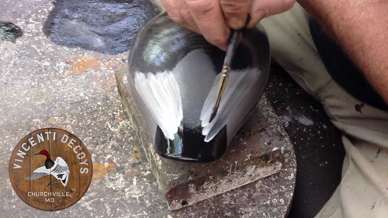 Oil Blending Redhead Feathering Vincenti Decoys YouTube