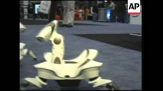 Talking pandas, Elvis bot and Spykee the Spy Robot on show in New York
