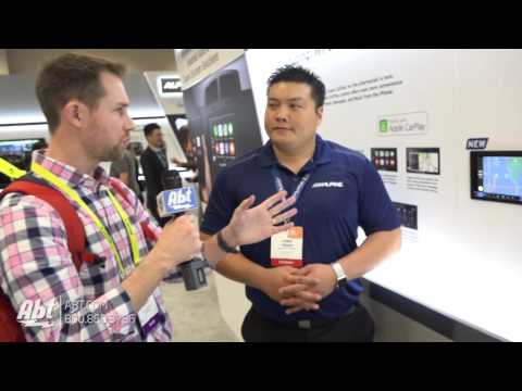 CES 2017 - Alpine Mech-Less Audio/Nav System [INE-W977HD and X208U]