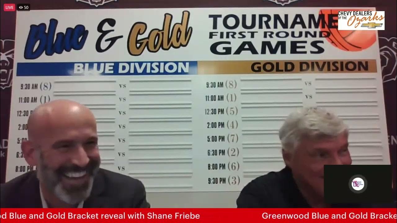 Greenwood Blue and Gold Bracket Reveal with Shane Freibe and Special