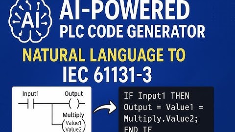 AI PLC Code Generator Simulation | CODESYS Traffic Light Demo