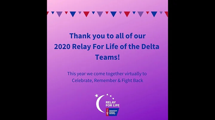 2020 Relay For Life of the Delta Teams