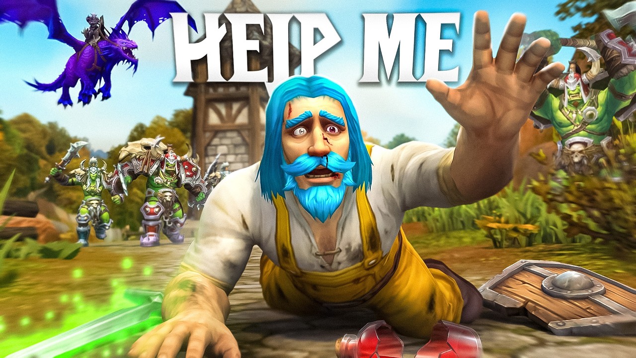 I Tried World of Warcraft as a BRAND NEW Player.. I Wasn't Ready