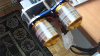 twin turnigy with e-maxx transmission test