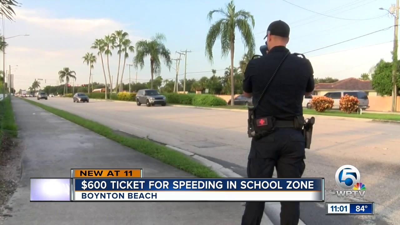 vero beach weather More than 100 school zone speeders ticketed this week in Boynton Beach