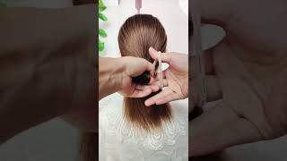 Youthful Low Bun Hairstyle Tutorial