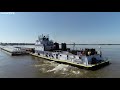 The M/V LEONARD L. WHITTINGTON Southbound Alton Illinois Lock and Dam 26