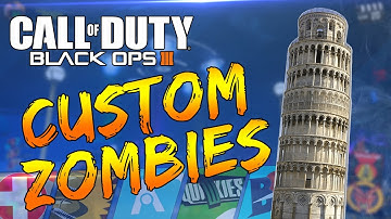 BO3 Custom Zombies INSANELY HARD CHALLENGE MAP SOLO (COD Zombies)