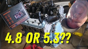 How to determine 4.8 or 5.3 LS using an Endoscope