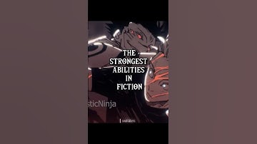 Strongest Abilities In Fiction #shorts