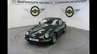 1990 TVR 280 S | Mathewsons Classic Cars | Auction: 22 & 23 August 2026