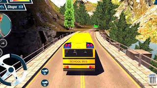 Offroad High School Bus Simulator  By Hyperframe Games Studio #2 Android GamePlay screenshot 2