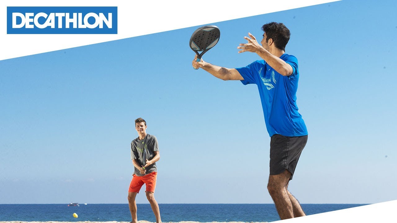 Smash - Beach tennis tutorial #4 | Decathlon Italia
