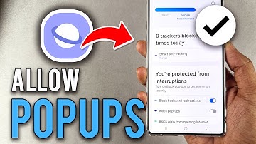 How to Allow Popups in Samsung Internet - 2025