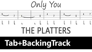 The Platters - Only You / Guitar Tab+BackingTrack