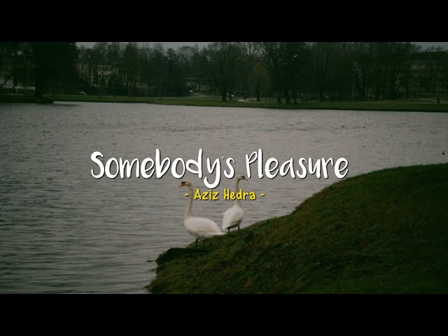 Somebody's Pleasure - Aziz Hedra [Speed Up] | (Lyrics & Terjemahan) class=