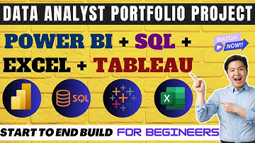 Data Analyst Portfolio Project | Power BI + SQL + Tableau + Excel | For Beginners |End to End
