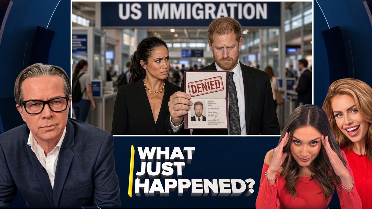 VISA SHOCK! Meghan Markle HORROR As Harry Faces US Ban | What Just Happened? Kevin O'Sullivan