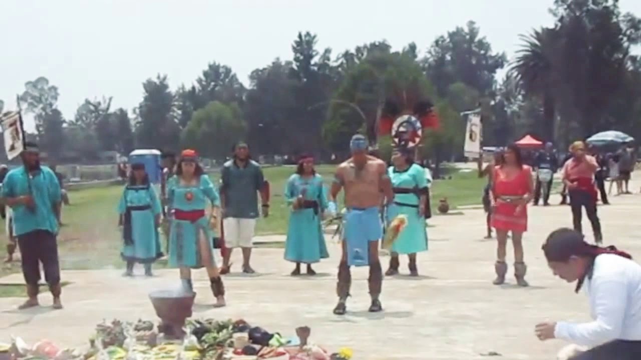 Danza Ayoyotes 21 aniversario calpulli Huitzilin