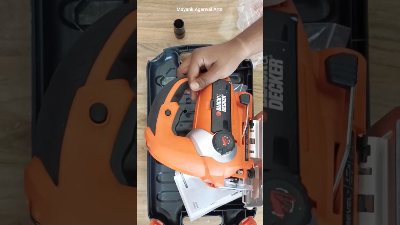 BLACK + DECKER JIGSAW UNBOXING AND REVIEW 