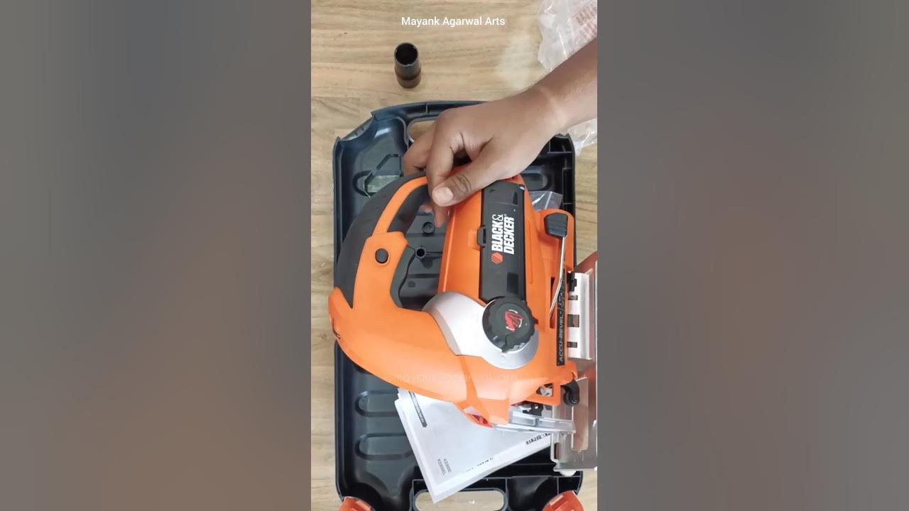 Unboxing - How to replace jig saw blade on Black & Decker KS701PE3S Jigsaw  520 W - Bob The Tool Man 