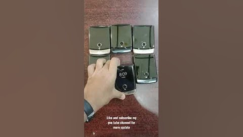 MOTO RAZR 2019📱💯🔥#shorts