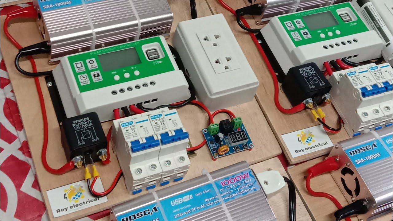 DIY Solar na Pang Masa Green off grid set up - YouTube