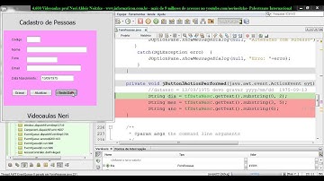 aula 4691 javaseIII  Convertendo para gravar Data no MySQL para formato YYYYMMDD