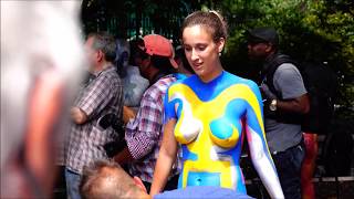 The 2017 NYC Bodypainting Day Part 2