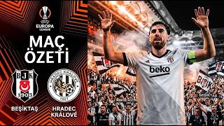 Hradec Králové 0-1 Beşiktaş Geniş Maç Özeti | Avrupa Ligi Üçüncü Eleme Turu İlk Maç